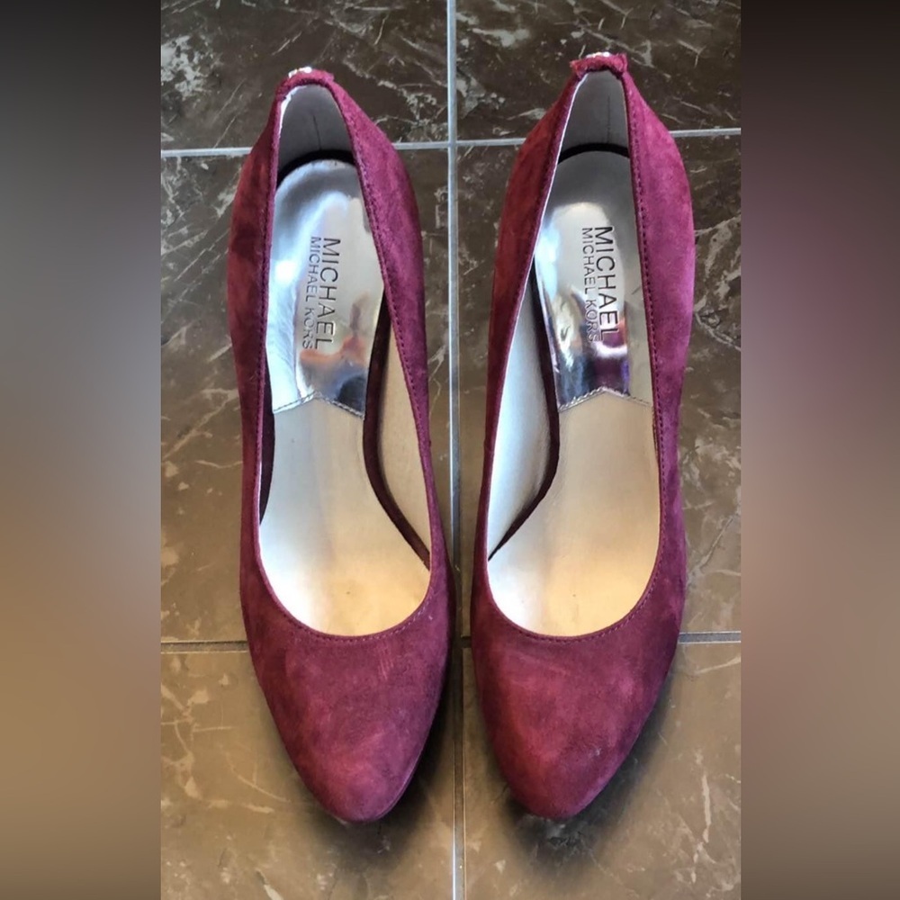 Michael Kors Deep Burgundy Heels